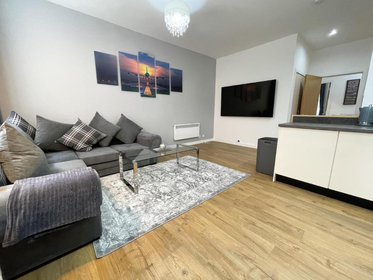 Exquisite 2Br Flat Near Central Train Station 글라스고 외부 사진