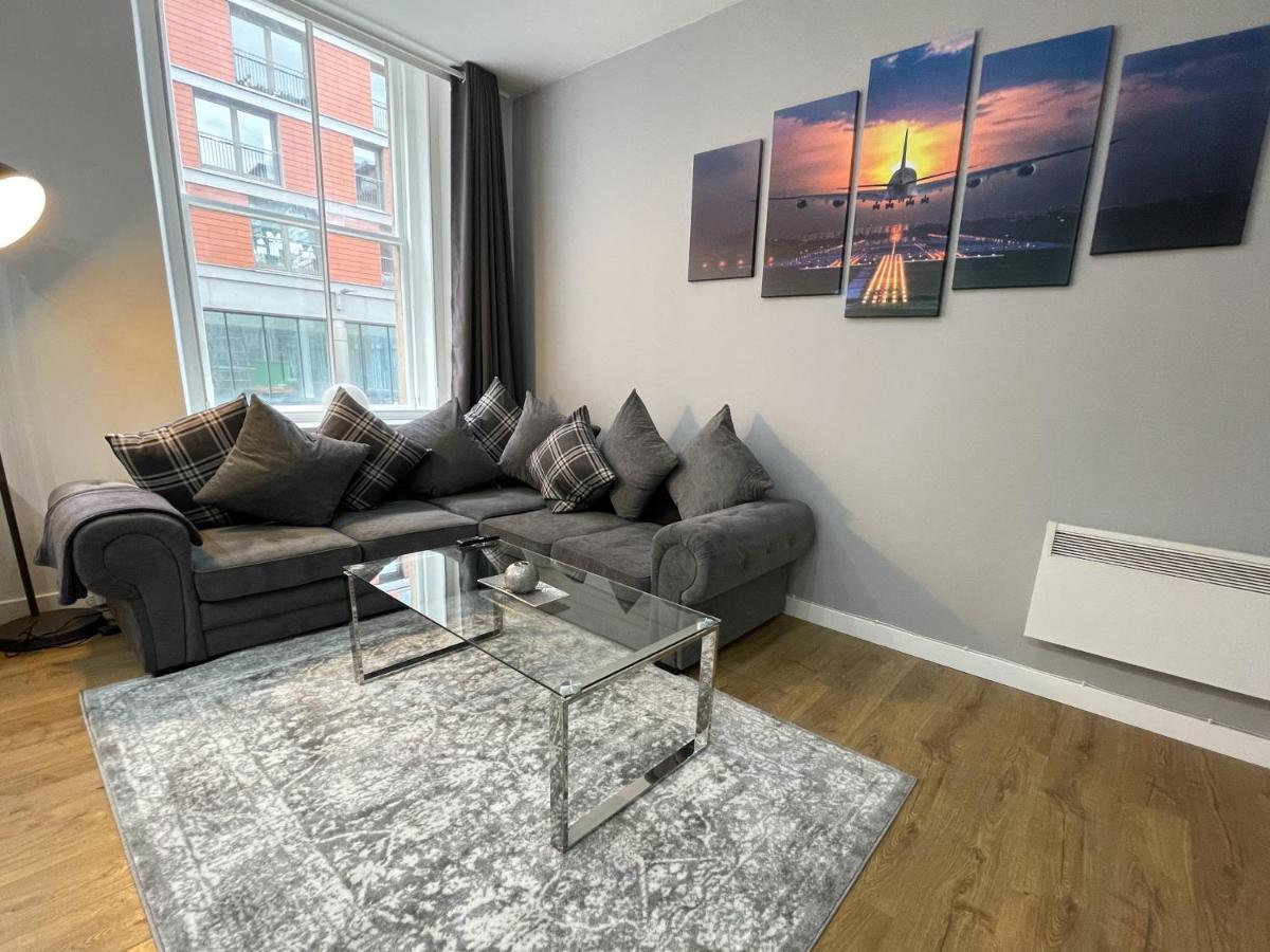 Exquisite 2Br Flat Near Central Train Station 글라스고 외부 사진